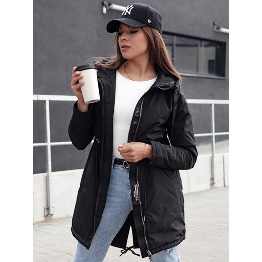 Kurtka damska parka URBANJOY czarna Dstreet TY4385 ze sklepu DSTREET.PL w kategorii Kurtki damskie - zdjęcie 176328086