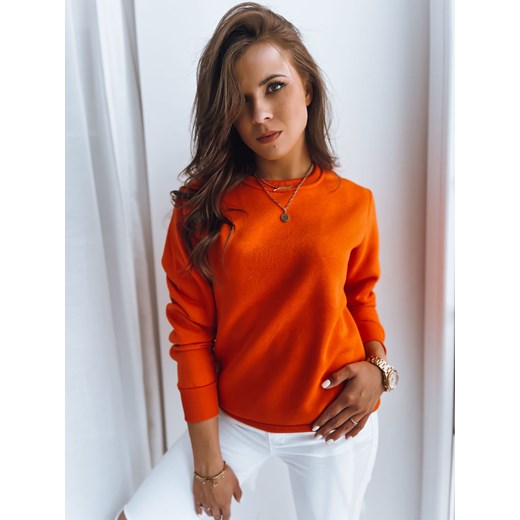 Bluza damska FASHION II pomarańczowa Dstreet BY0317z ze sklepu DSTREET.PL w kategorii Bluzy damskie - zdjęcie 176330226