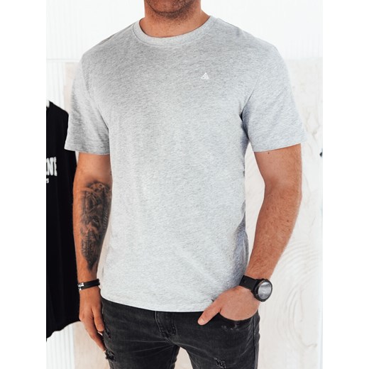 Koszulka męska z nadrukiem szara Dstreet RX5468 ze sklepu DSTREET.PL w kategorii T-shirty męskie - zdjęcie 176332387