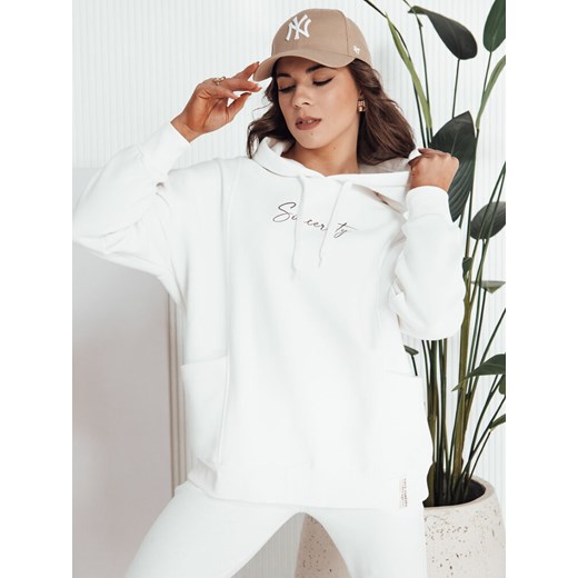 Bluza damska ALIEENS biała Dstreet BY1279 ze sklepu DSTREET.PL w kategorii Bluzy damskie - zdjęcie 176334139