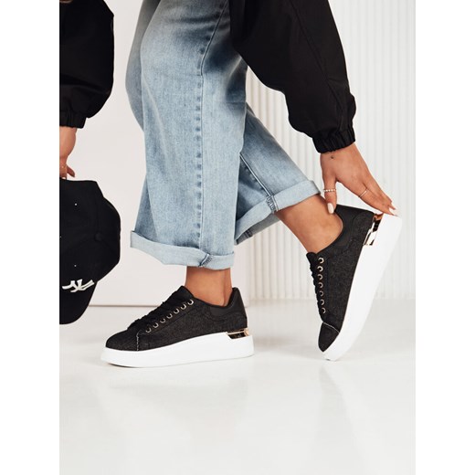Buty damskie ALISON czarne Dstreet ZY0475 ze sklepu DSTREET.PL w kategorii Buty sportowe damskie - zdjęcie 176335727