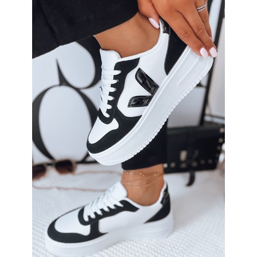 Czarne sneakersy damskie RUBY SUNRISE Dstreet ZY0331 ze sklepu DSTREET.PL w kategorii Buty sportowe damskie - zdjęcie 176335745