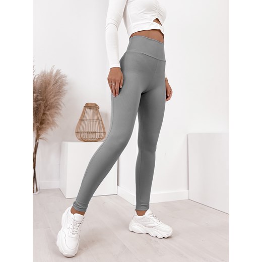 legginsy odelia ciemnoszare l/40 ze sklepu UBRA w kategorii Spodnie damskie - zdjęcie 176336488