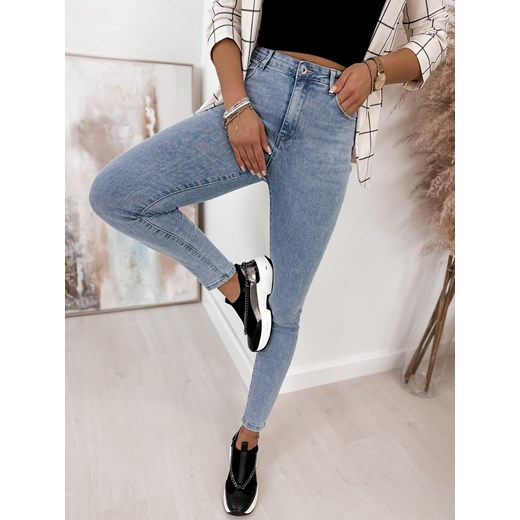 spodnie ozark jeansowe l/40 ze sklepu UBRA w kategorii Jeansy damskie - zdjęcie 176339698