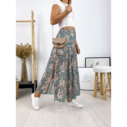 spódnica glory miętowa one size ze sklepu UBRA w kategorii Spódnice - zdjęcie 176339778