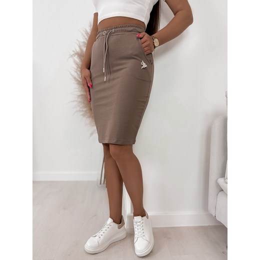 spódnica cassina brązowa s/36 S/36 UBRA