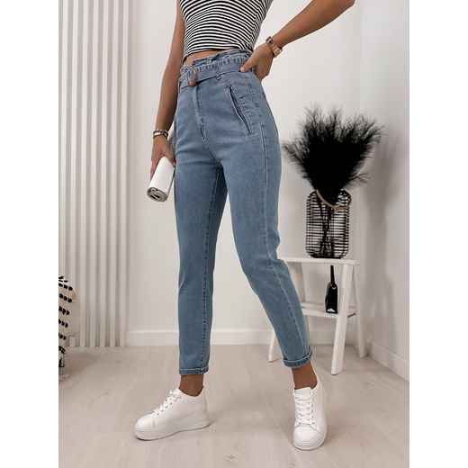 spodnie rosalie jeansowe xs/34 ze sklepu UBRA w kategorii Jeansy damskie - zdjęcie 176346107