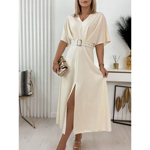 sukienka sarita kremowa one size ONE SIZE UBRA