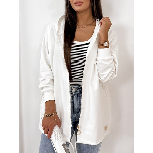 bluza lea ecru one size ze sklepu UBRA w kategorii Bluzy damskie - zdjęcie 176349325