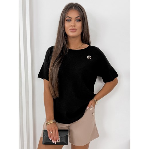 sweter tersa czarny one size ze sklepu UBRA w kategorii Swetry damskie - zdjęcie 176349556