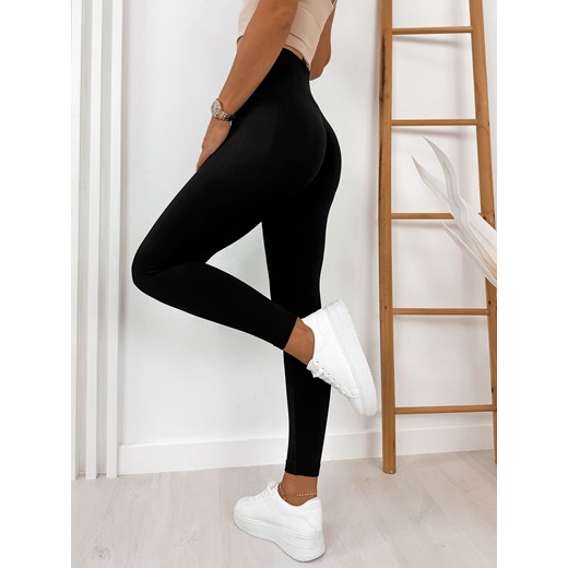 legginsy lismo czarne one size ze sklepu UBRA w kategorii Spodnie damskie - zdjęcie 176349657
