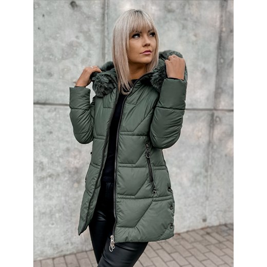 kurtka rueda khaki xl/42 ze sklepu UBRA w kategorii Kurtki damskie - zdjęcie 176351279