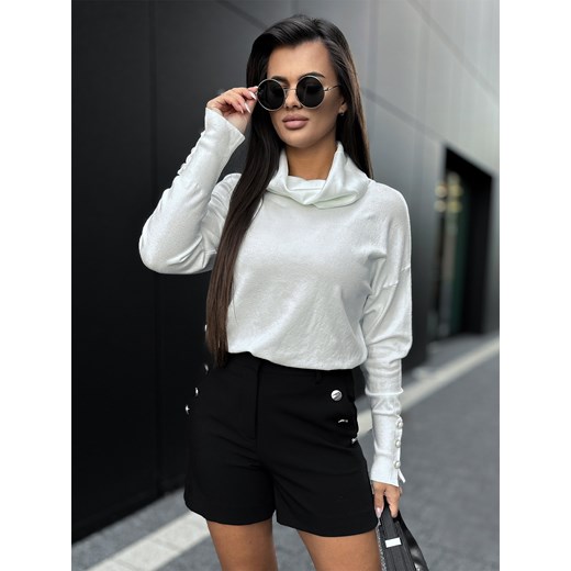 sweter sines ecru one size ze sklepu UBRA w kategorii Swetry damskie - zdjęcie 176351428