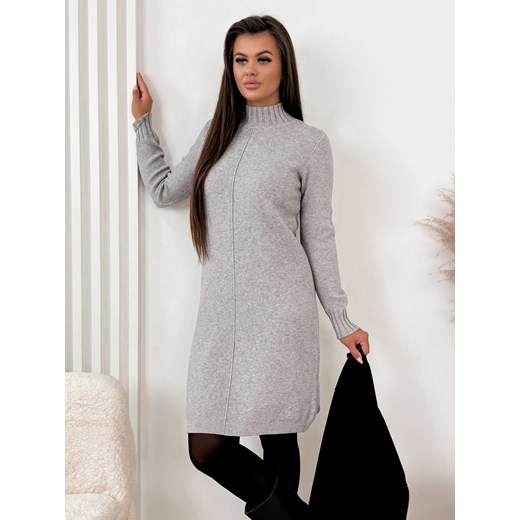 sukienka brake szara one size ze sklepu UBRA w kategorii Sukienki - zdjęcie 176353839