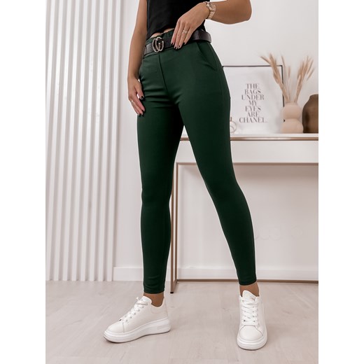 spodnie andalusia zielona xl/42 ze sklepu UBRA w kategorii Spodnie damskie - zdjęcie 176353926