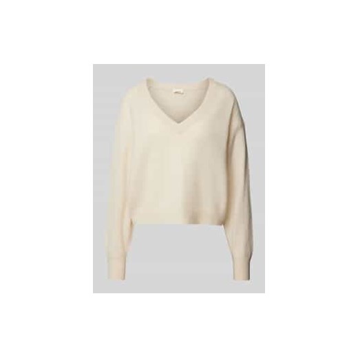 Sweter z dzianiny z mieszanki wełny model ‘RAXOW’ ze sklepu Peek&Cloppenburg  w kategorii Swetry damskie - zdjęcie 176355077
