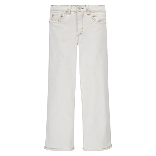Levi&apos;s Kids Dżinsy - Wide leg - w kolorze białym ze sklepu Limango Polska w kategorii Spodnie dziewczęce - zdjęcie 176356087