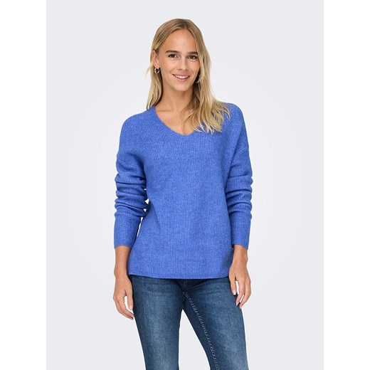 ONLY Sweter &quot;Camilla&quot; w kolorze niebieskim ze sklepu Limango Polska w kategorii Swetry damskie - zdjęcie 176356436