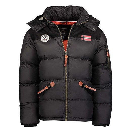 Geographical Norway Kurtka zimowa &quot;Celian&quot; w kolorze czarnym ze sklepu Limango Polska w kategorii Kurtki męskie - zdjęcie 176356676