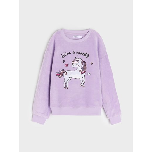 Sinsay - Bluza - fioletowy Sinsay 98 Sinsay