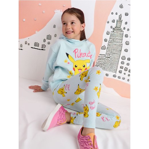 Sinsay - Legginsy Pokémon - zielony ze sklepu Sinsay w kategorii Spodnie dziewczęce - zdjęcie 176360079