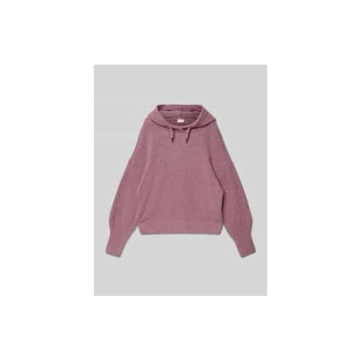 Bluza o kroju comfort fit z włochatej dzianiny z kapturem ze sklepu Peek&Cloppenburg  w kategorii Bluzy dziewczęce - zdjęcie 176361698
