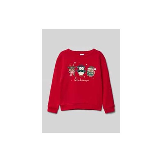 Bluza z okrągłym dekoltem model ‘TINSEL’ ze sklepu Peek&Cloppenburg  w kategorii Bluzy dziewczęce - zdjęcie 176361799