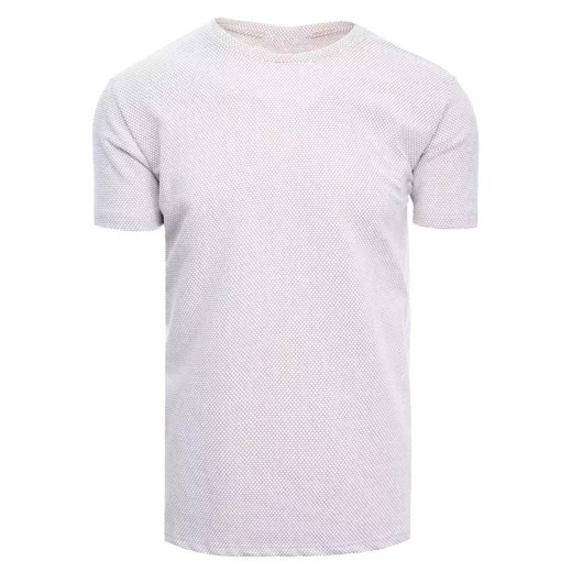 T-shirt męski we wzory cappuccino Dstreet RX4925 ze sklepu DSTREET.PL w kategorii T-shirty męskie - zdjęcie 176363516