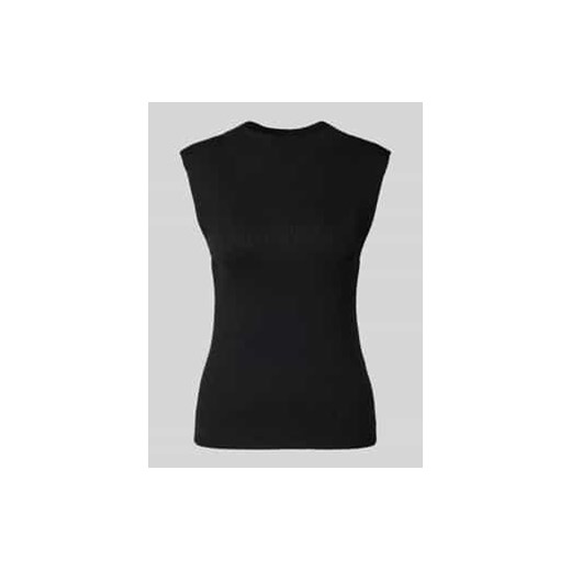 Bluzka z dzianiny z okrągłym dekoltem model ‘LURA’ ze sklepu Peek&Cloppenburg  w kategorii Bluzki damskie - zdjęcie 176365605