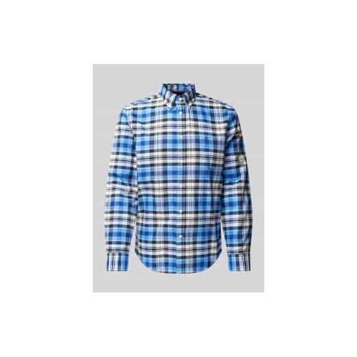 Koszula casualowa o kroju regular fit z wyhaftowanym logo model ‘OXFORD’ ze sklepu Peek&Cloppenburg  w kategorii Koszule męskie - zdjęcie 176365646