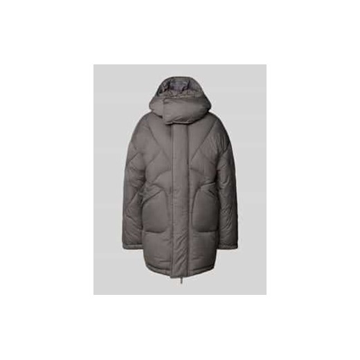 Kurtka pikowana z kapturem ze sklepu Peek&Cloppenburg  w kategorii Kurtki damskie - zdjęcie 176365678