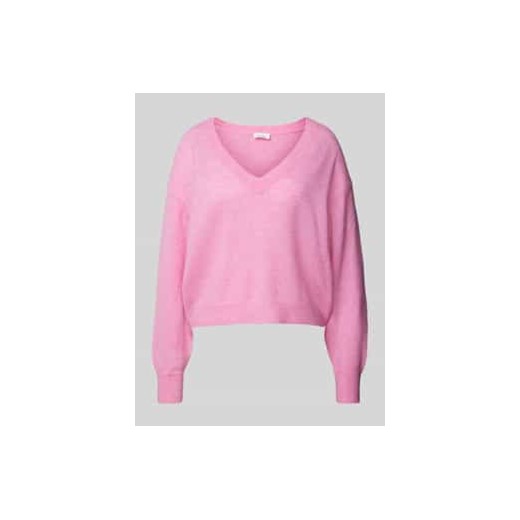 Sweter z dzianiny z mieszanki wełny model ‘RAXOW’ ze sklepu Peek&Cloppenburg  w kategorii Swetry damskie - zdjęcie 176365686