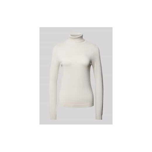 Golf o kroju shaped fit z efektem błyszczącym model ‘HAPPYSHINE’ ze sklepu Peek&Cloppenburg  w kategorii Swetry damskie - zdjęcie 176365889
