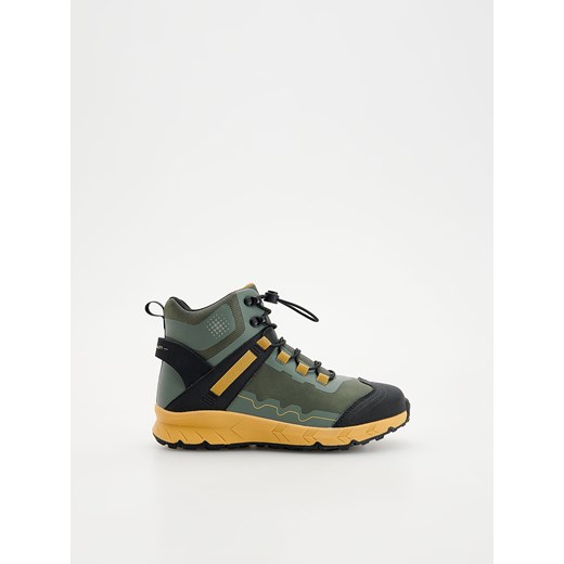 Reserved - Kolorowe buty trekkingowe - zielony - id: 809AS-87X - marki Reserved - 176368337 Reserved - Kolorowe buty trekkingowe - zielony ze sklepu Reserved w kategorii Buty trekkingowe dziecięce - zdjęcie 176368337