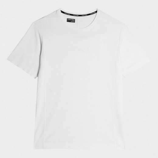 Męska koszulka treningowa Calvin Klein Men 00GMS3K108 - biała ze sklepu Sportstylestory.com w kategorii T-shirty męskie - zdjęcie 176369707