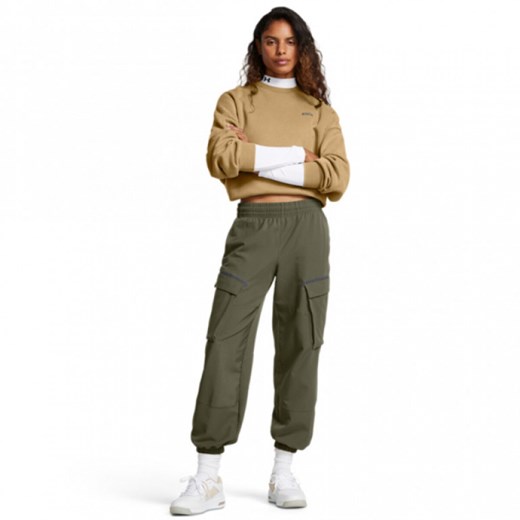 Damskie spodnie treningowe Under Armour Unstoppable Cargo Pant - oliwkowe/khaki Under Armour XXL wyprzedaż Sportstylestory.com