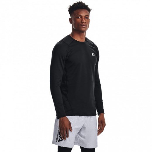 Męski longsleeve treningowy UNDER ARMOUR UA CG Armour Fitted Crew ze sklepu Sportstylestory.com w kategorii T-shirty męskie - zdjęcie 176370409