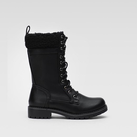 Kozaki Nelli Blu CS16019-15A ze sklepu ccc.eu w kategorii Buty zimowe dziecięce - zdjęcie 176372446