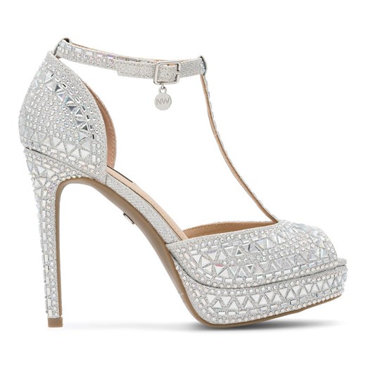 Sandały NINE WEST NISA SY015-1NW ze sklepu ccc.eu w kategorii Sandały damskie - zdjęcie 176374707