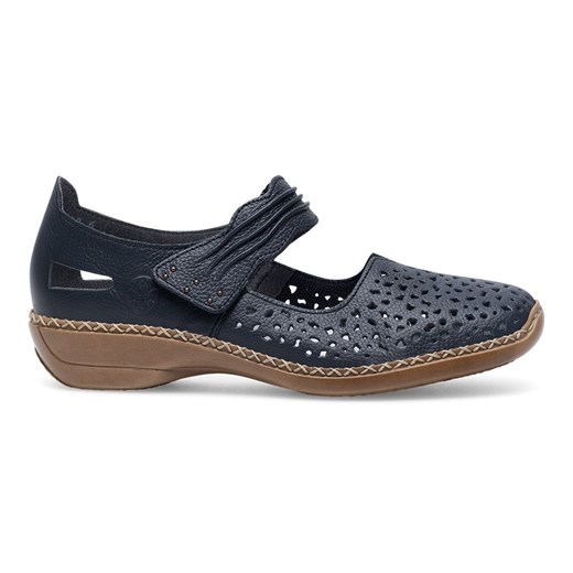 Baleriny Rieker 41399-14 ze sklepu ccc.eu w kategorii Półbuty damskie - zdjęcie 176376886