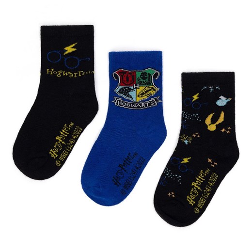 Skarpetki Harry Potter ACCCS-AW24-226WBHP (3-PACK) ze sklepu ccc.eu w kategorii Skarpetki dziecięce - zdjęcie 176383425