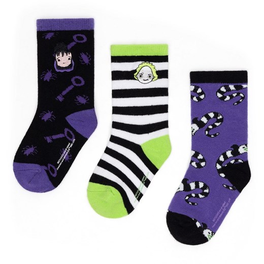 Skarpetki BEETLEJUICE ACCCS-AW24-324WBBJ (3-PACK) ze sklepu ccc.eu w kategorii Skarpetki dziecięce - zdjęcie 176383426