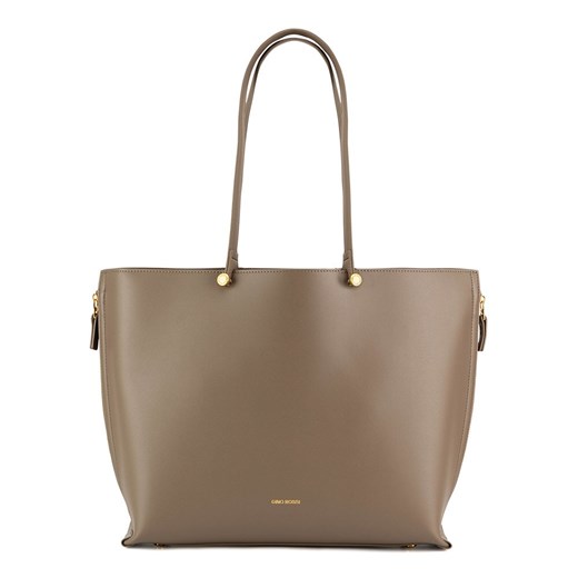 Shopper bag Gino Rossi matowa na ramię duża 