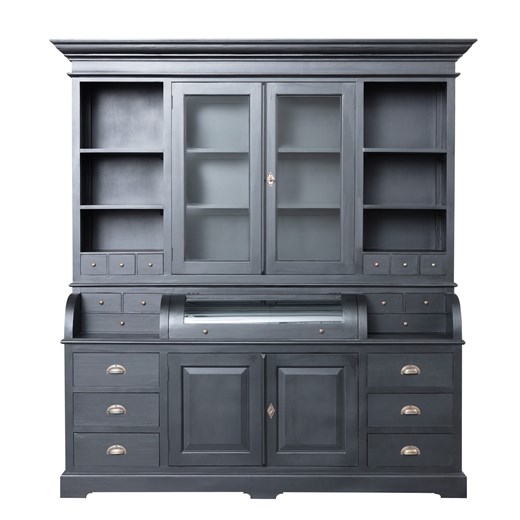 Kredens Brighton 204x56x217cm black ze sklepu dekoria.pl w kategorii Pozostałe meble - zdjęcie 176386569