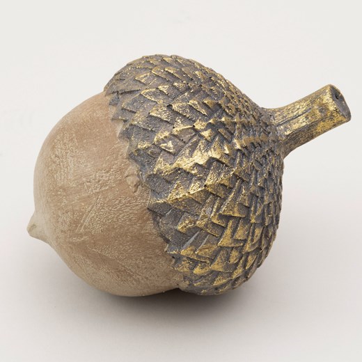 Dekoracja Golden Acorn 14 cm ze sklepu dekoria.pl w kategorii Dekoracje - zdjęcie 176386627