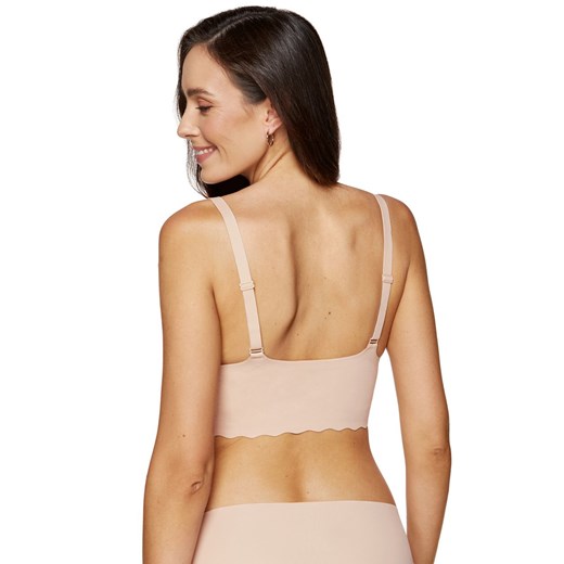 Gorteks biustonosz miękki z wyjmowanymi wkładkami beżowy Ally B2, Kolor beżowy, Rozmiar 36, Gorteks ze sklepu Intymna w kategorii Biustonosze - zdjęcie 176389619