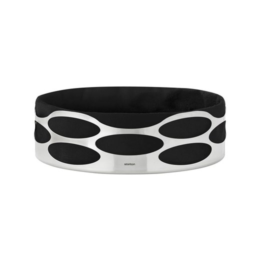 Stelton Kosz &quot;Embrace&quot; w kolorze srebrno-czarnym - Ø 23 cm ze sklepu Limango Polska w kategorii Pojemniki kuchenne - zdjęcie 176393005