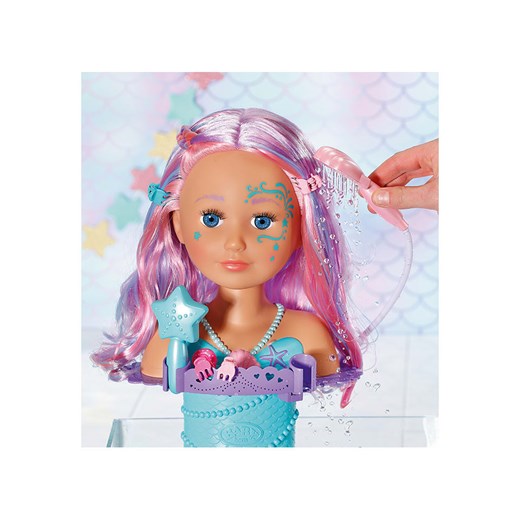 Baby Born Głowa &quot;Baby Born&quot; do stylizacji z akcesoriami - 4+ Baby Born onesize okazja Limango Polska