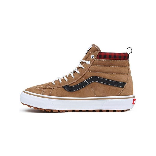 Vans Skórzane sneakersy w kolorze jasnobrązowym ze sklepu Limango Polska w kategorii Trampki damskie - zdjęcie 176394129