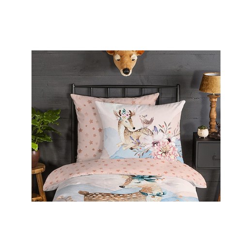 Good Morning Komplet pościeli flanelowej &quot;Josy&quot; w kolorze jasnoróżowym Good Morning 135x200 cm okazyjna cena Limango Polska